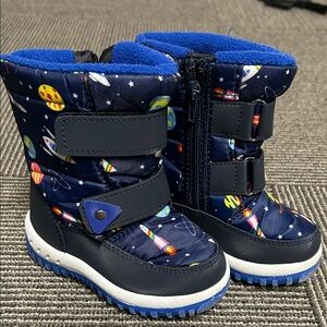 Merence Kids Cosmic Adventure Boots - Navy Size 5T